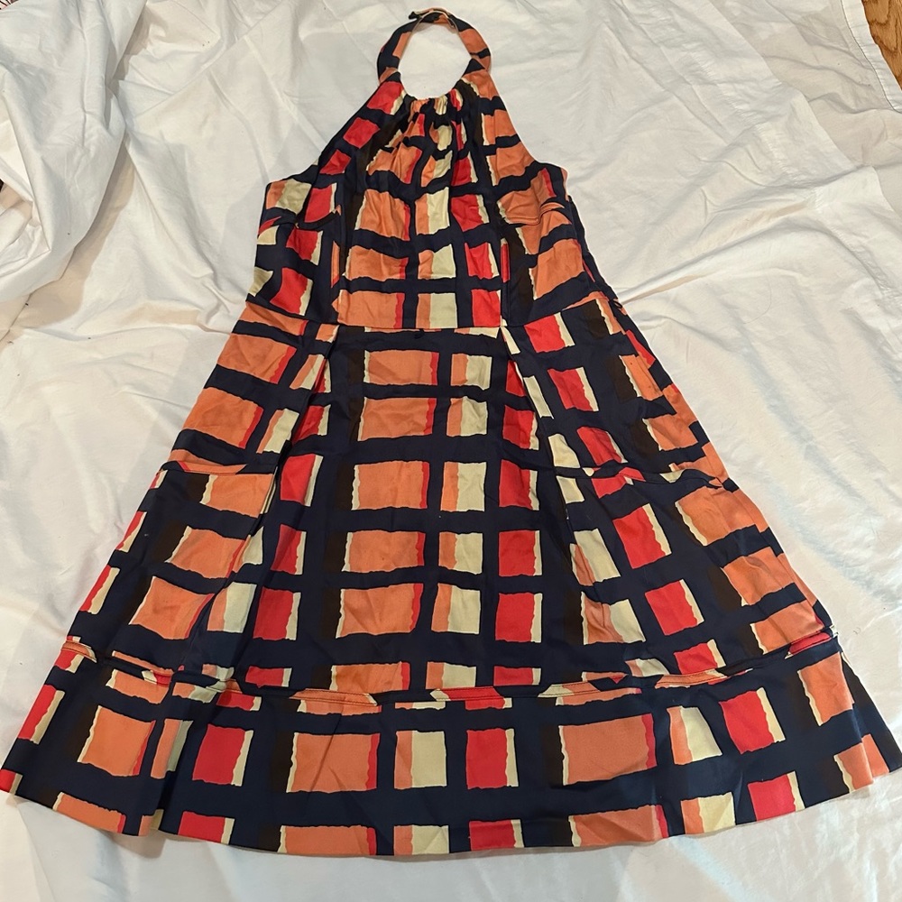 Peachy Striped Dress